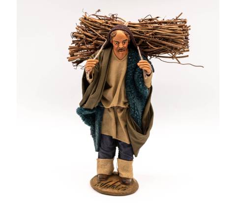 uomo con fascina - h 14 cm - Fisse Vestite - 14 cm