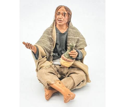 Guercio Seduto - h 14 cm
