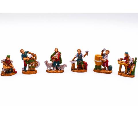 Mestieri 1 - h 3.5 cm - Presepi da 2 a 60 cm