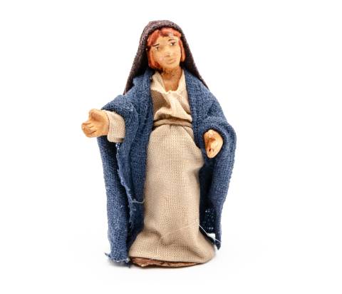 terracotta fissa vestita h 4 cm - 