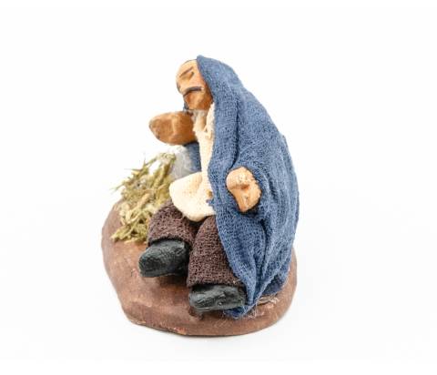  terracotta fissa vestita h 4 cm -
