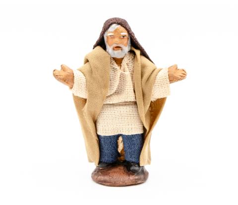 terracotta fissa vestita h 4 cm - 