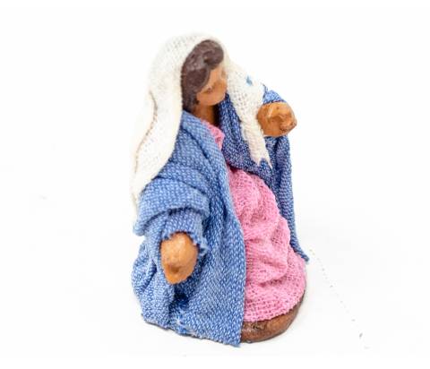  Madonna - h 4 cm - Fisse Vestite - 4 cm