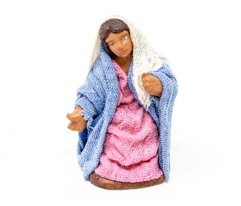 Madonna - h 4 cm - Fisse Vestite - 4 cm
