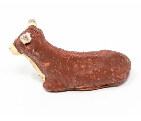  Bue - h 4 cm - Fisse Vestite - 4 cm