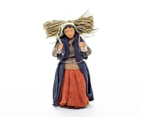 Soggetto terracotta fissa vestita h 7 cm - Fisse Vestite - 7 cm