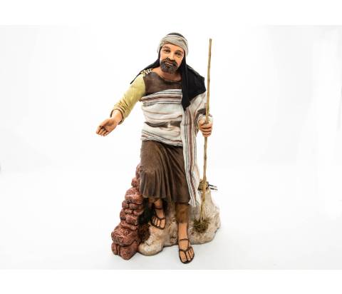 Statua Presepe San Giuseppe in movimento 30 cm