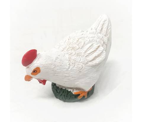  Galline varie posizioni per statue H 15 cm - Animali Presepe in Resina