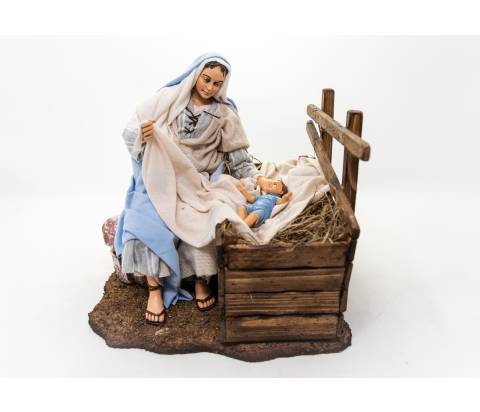 Madonna con Bambino Presepe 30 cm