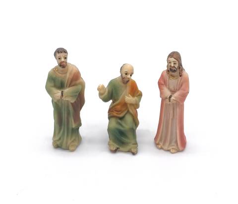 Jesús o Barrabás - resina h 5 cm