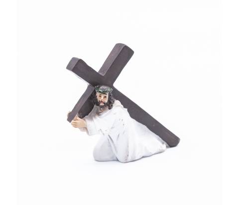  Belén de Pascua completo - resina h 5 cm