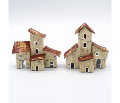Coppia Casette Senza Base Piccole per Scenografia