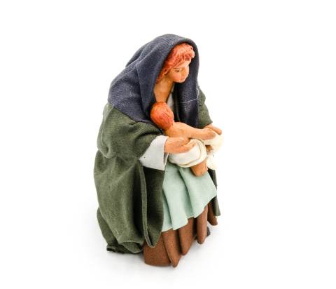 Donna che Allatta - h 10 cm
