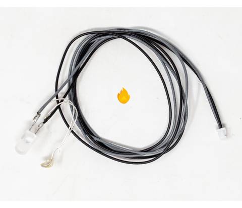 Led fuoco giallo 5mm luce gialla tremolante PER "ML 2.1" - LED per MLS