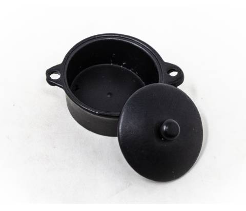  Pentola metallo nero - Cesti, Accessori Casa, Novità
