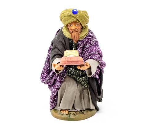 Re Mulatto- h 14 cm - Fisse Vestite - 14 cm