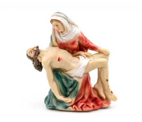 Pietà - resina h 9 cm - Scene Pasquali, Novità