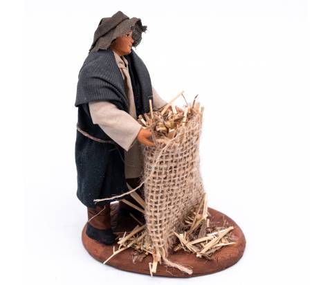 Uomo Tira il Sacco - h 12 cm