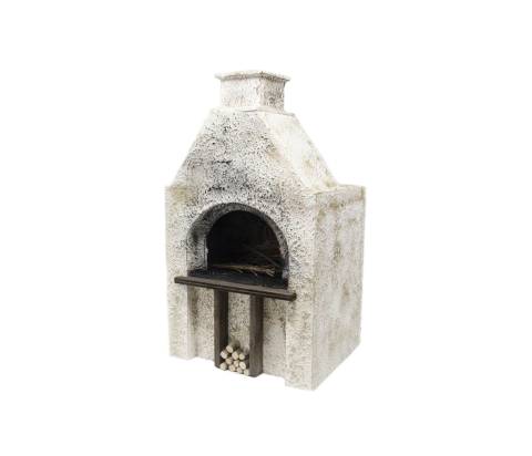 Forno presepe con fumo