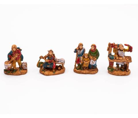  Mestieri 3 - h 3,5 cm - Presepi da 2 a 60 cm