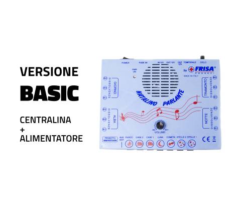 Natalino Parlante LED  (4 fasi+audio) - VERSIONE BASIC 