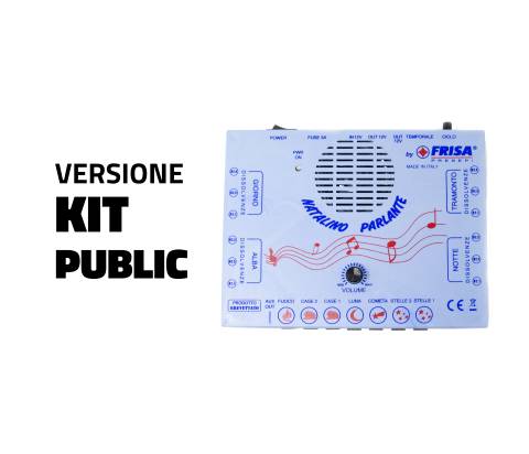 Natalino Parlante LED - KIT PUBLIC 