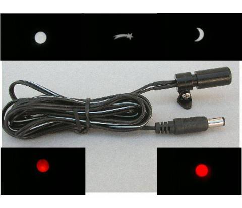  Quarto di Luna - Accessori LED Presepe, Accessori 2,1 mm