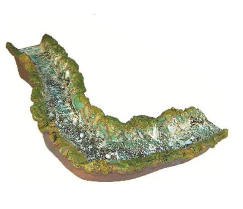 50 x 10 cm - Fiumi