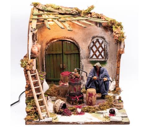 Scena presepe Torchio - h 12 cm