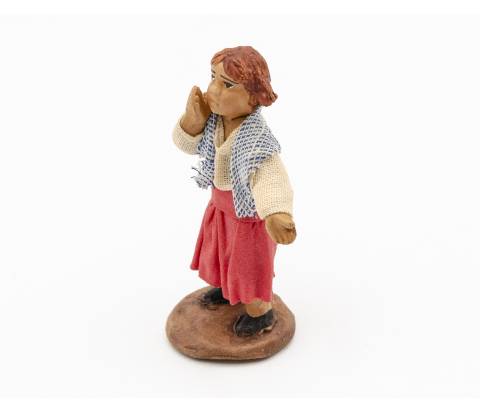  Bambina che chiama h 12 cm  - 