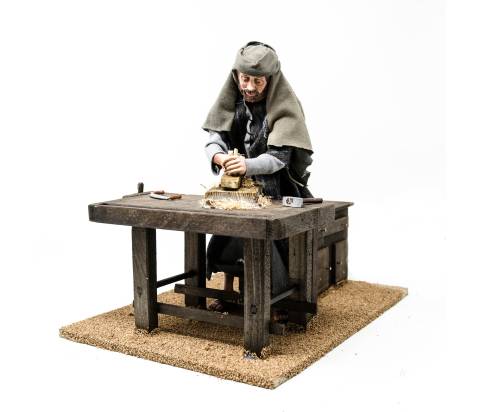 falegname orientale - Artigianato in movimento - 30 cm