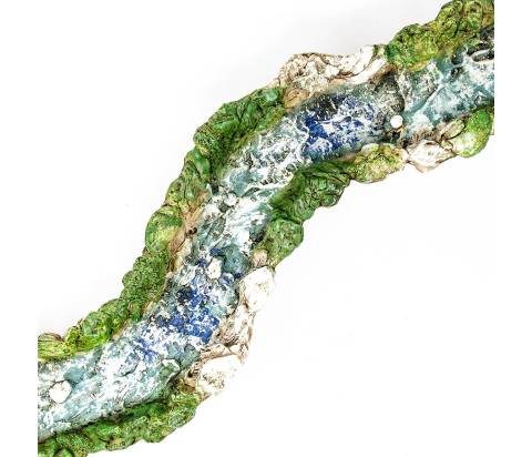  52 x 10 cm - Fiumi