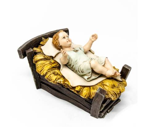  BAMBINO NELLA CULLA - Artistici Fissi - 30 cm