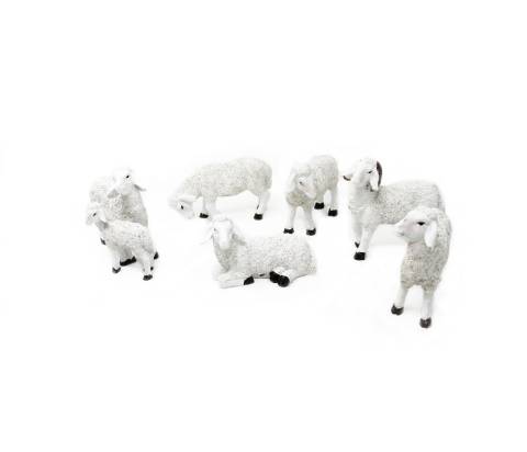 Altezza 7 cm	 - Animali Presepe in Resina