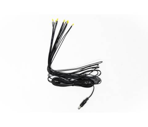 LC8 - luce gialla - Luci Case Presepe, Accessori 2,1 mm