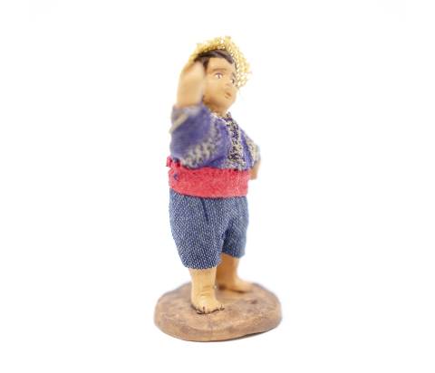  Bambino che Indica h 10 cm - 