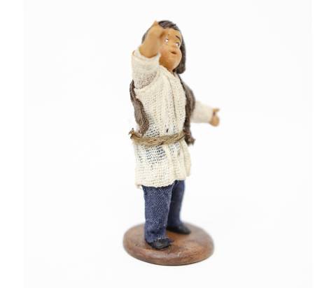  Bambino che Indica h 12 cm - Fisse Vestite - 12 cm