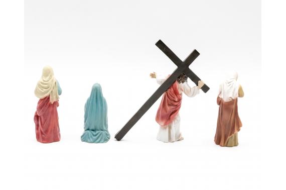 Gesù e le Pie Donne - resina h 9 cm - Scene Pasquali