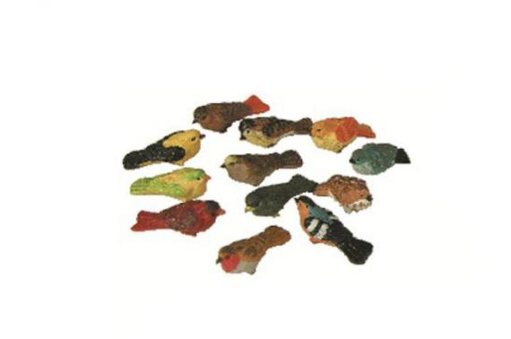 Uccellini 2,4 cm - Animali Presepe in Resina