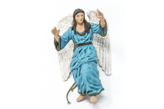 Angelo in volo h 15 cm - Statue per Presepe in Resina