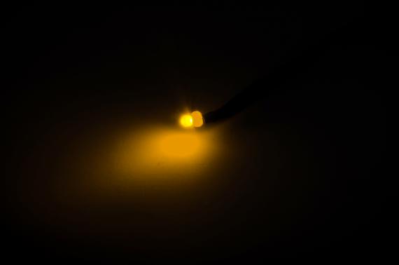 GIALLO - LED Singoli Presepe, Accessori 2,1 mm