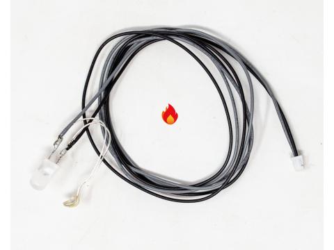 Led fuoco rosso 5mm luce rossa tremolante PER "ML 2.1" - LED per MLS, Micro Light System