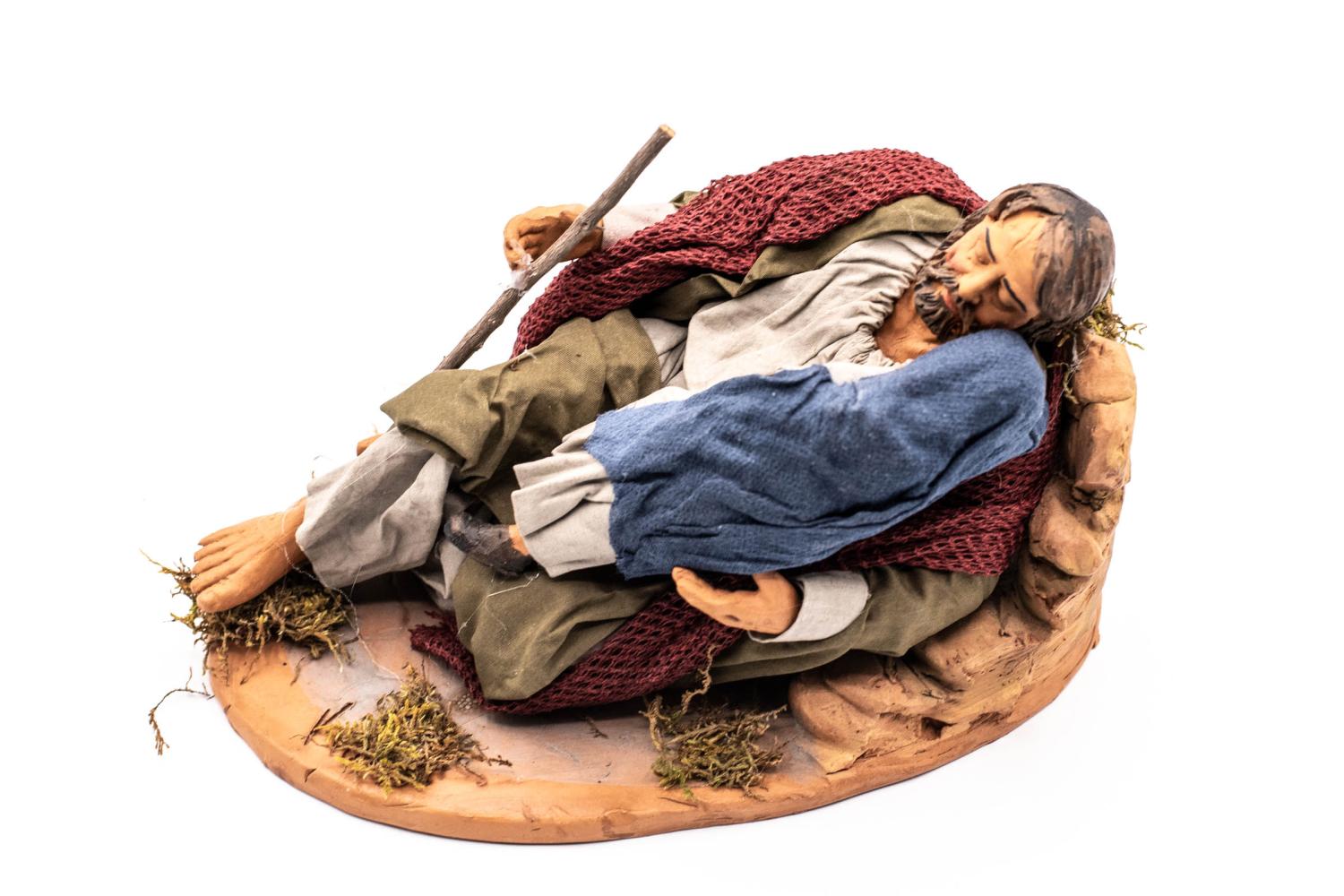 Dormiente con Fanciullo - Fisse Vestite - 24 cm