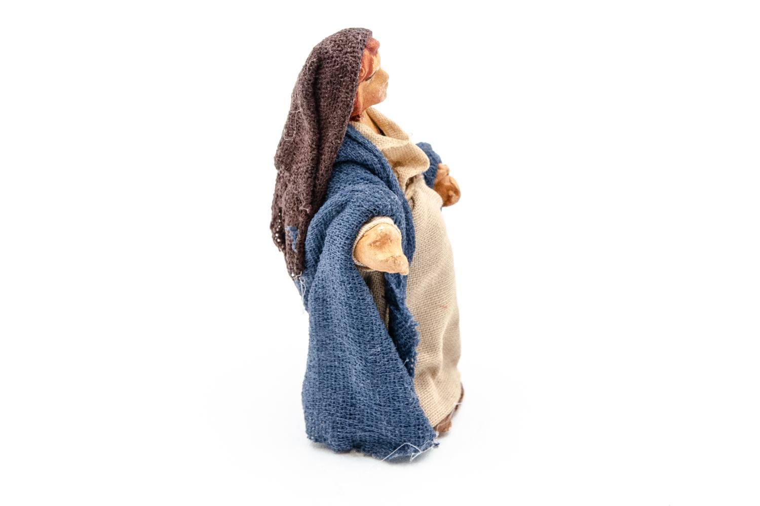 terracotta fissa vestita h 4 cm -