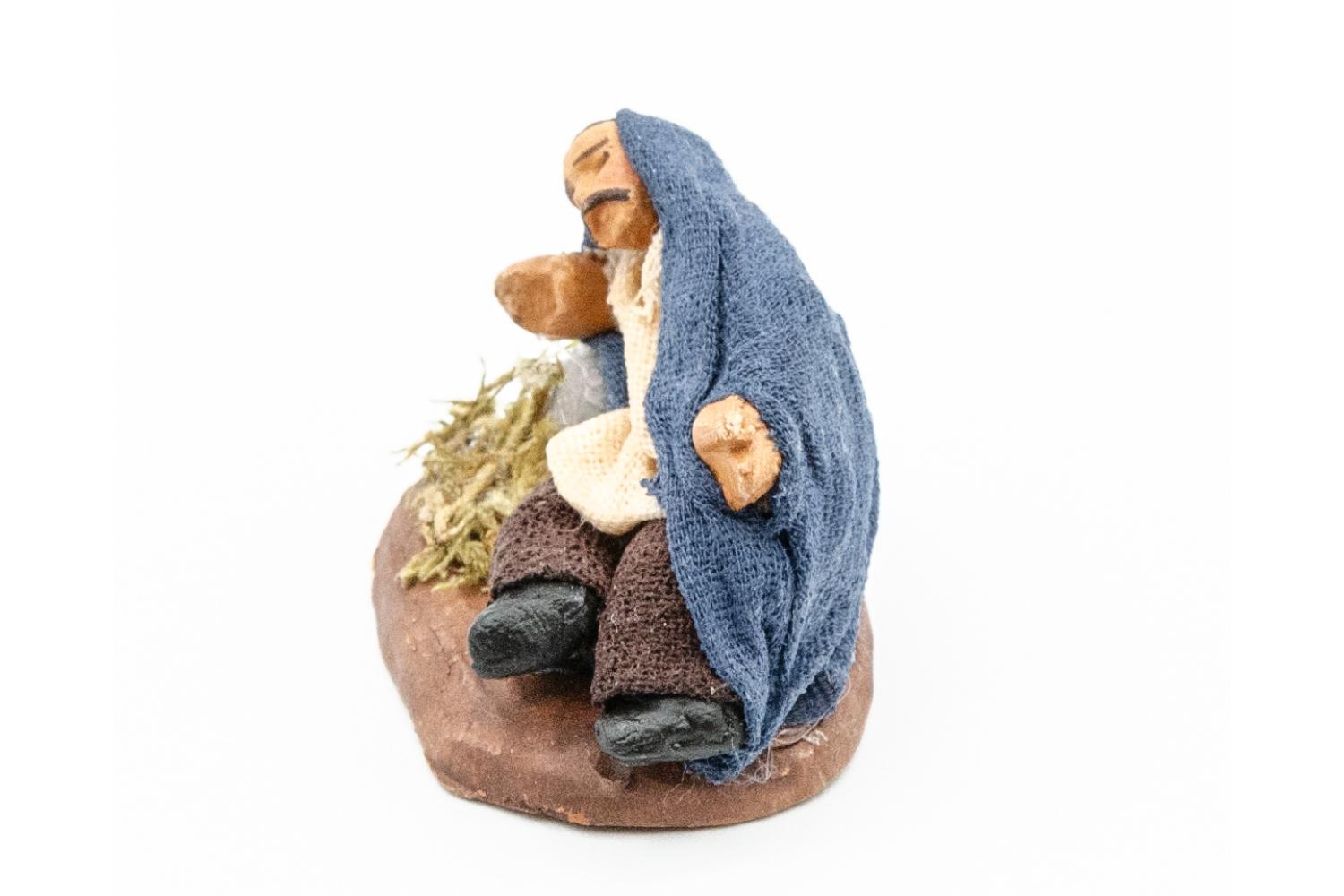 terracotta fissa vestita h 4 cm -