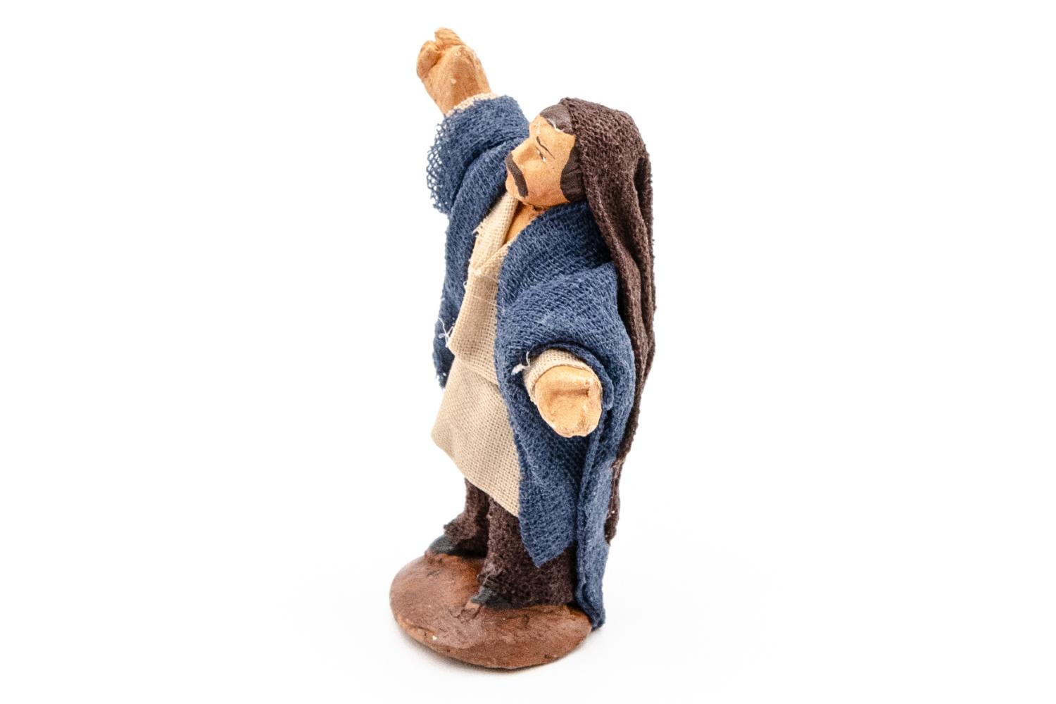 TERRACOTTA FISSA VESTITA H 4 CM -