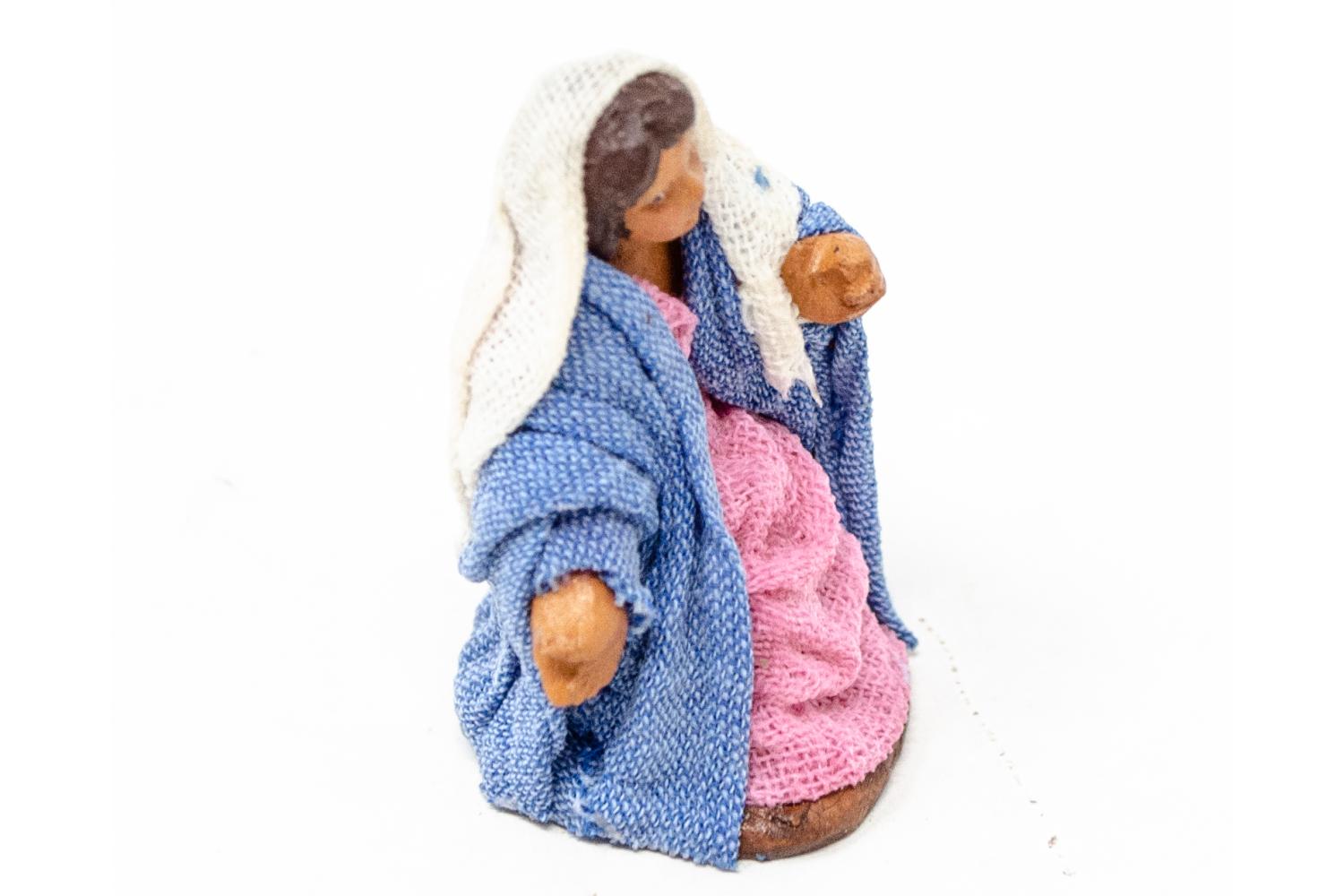 Madonna - h 4 cm - Fisse Vestite - 4 cm