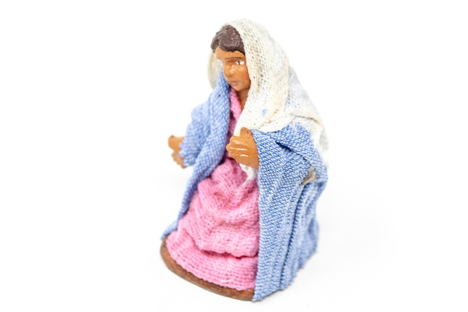 Madonna - h 4 cm - Fisse Vestite - 4 cm