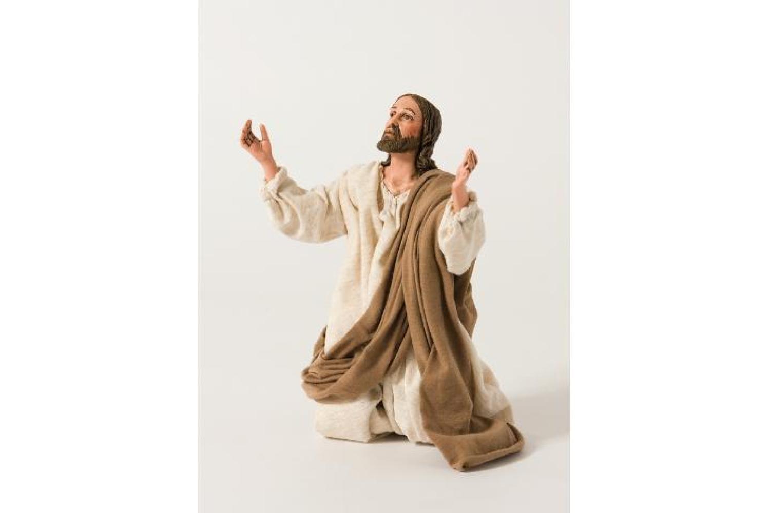 Gesù in Preghiera - Artistici Vestiti - 30 cm AV300 - Artistici Vestiti - 30 cm