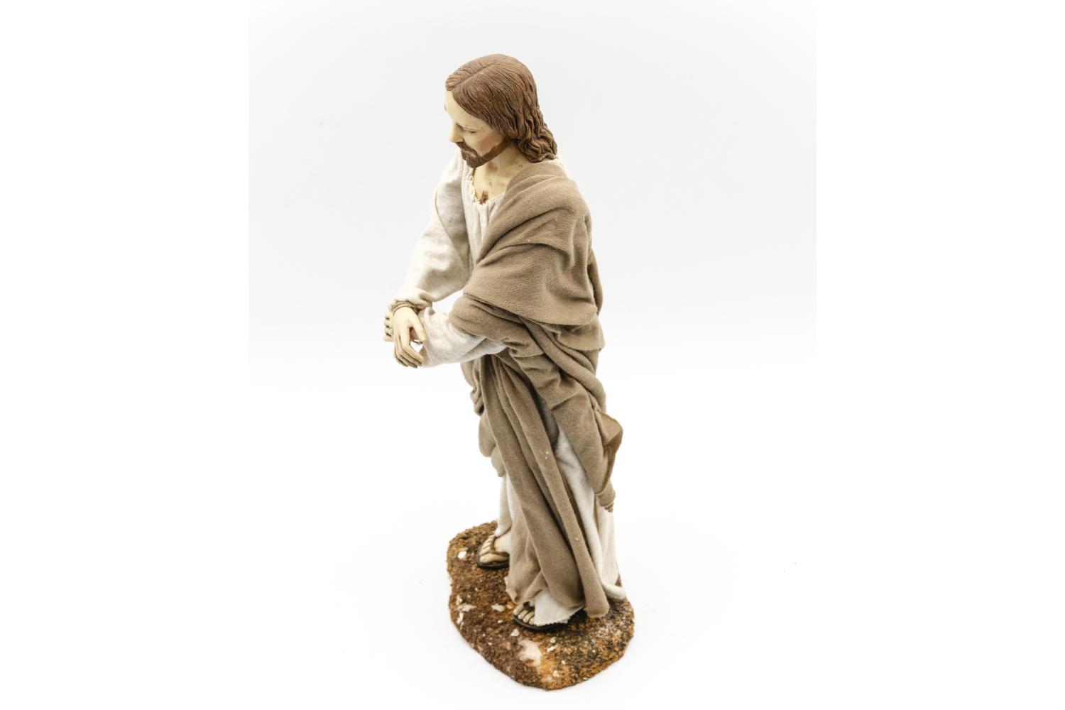 Gesù con Mani Legate - Artistici Vestiti - 30 cm AV301 - Artistici Vestiti - 30 cm